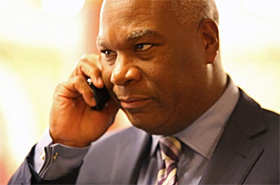 Lawrence Duncan III on phone